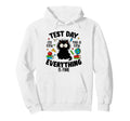 Test Day Teacher Testing Day Rock Test Hoodie - Trendy Graphic Men Women - T-Shirt, Sweatshirt, Hoodie