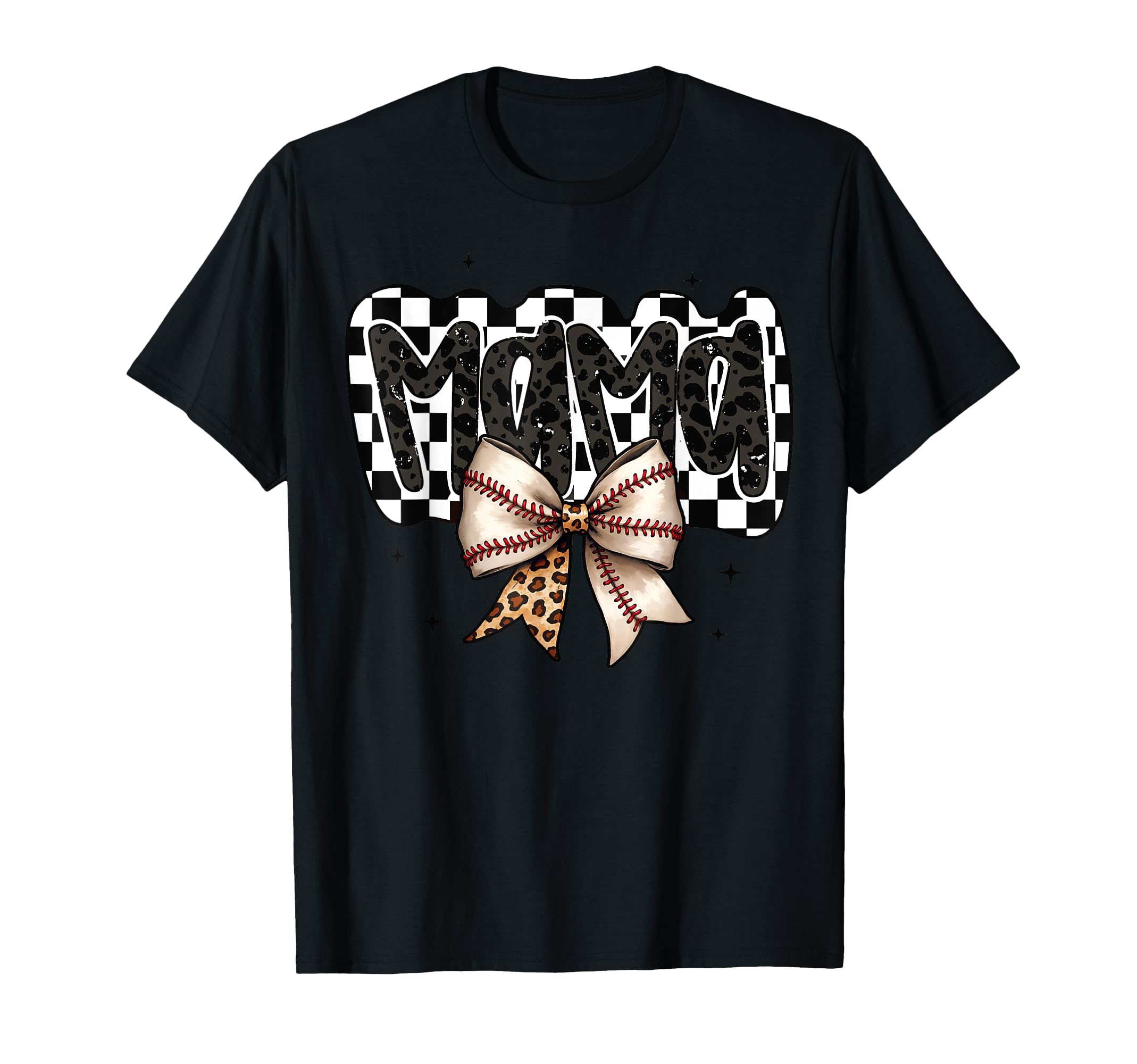 Mama Coquette Bow Game Day Baseball T-Shirt - Aesthetic Graphic for Adults - T-Shirt, Sweatshirt, Hoodie