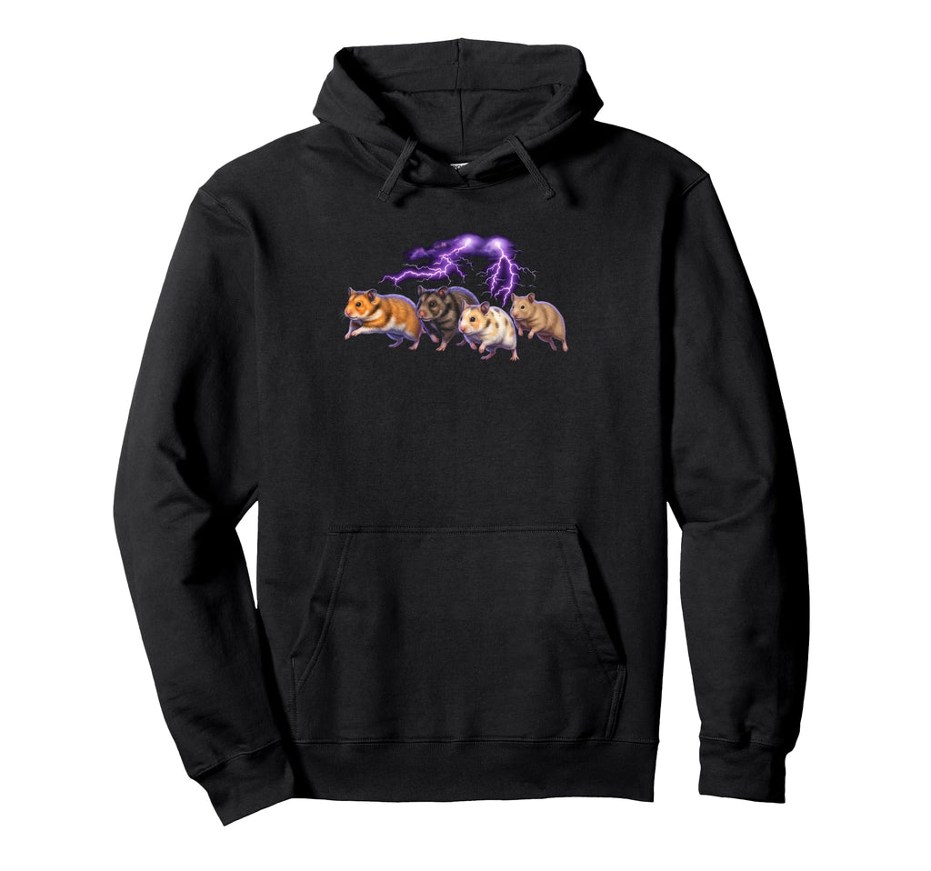 Hamster 90S Funny Hamster Lover 80S Hoodie - Minimalist Print Men Women - T-Shirt, Sweatshirt, Hoodie