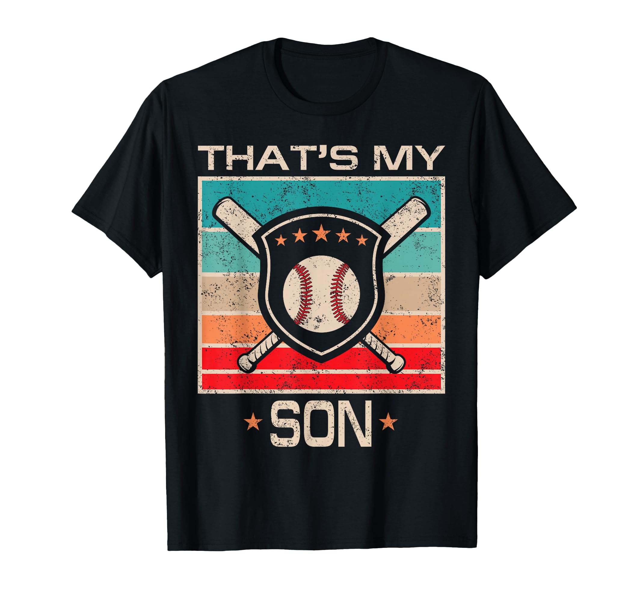 Baseball Dad Mom Proud Son Funny Sports T-Shirt - Aesthetic Graphic Unisex - T-Shirt, Sweatshirt, Hoodie