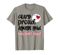 Crazy Proud Baseball Aunt Baseball Fan T-Shirt - Aesthetic Graphic Unisex - T-Shirt, Sweatshirt, Hoodie