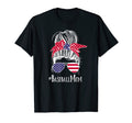 Baseball Mom Messy Bun T-Shirt - Trendy Graphic Unisex - T-Shirt, Sweatshirt, Hoodie