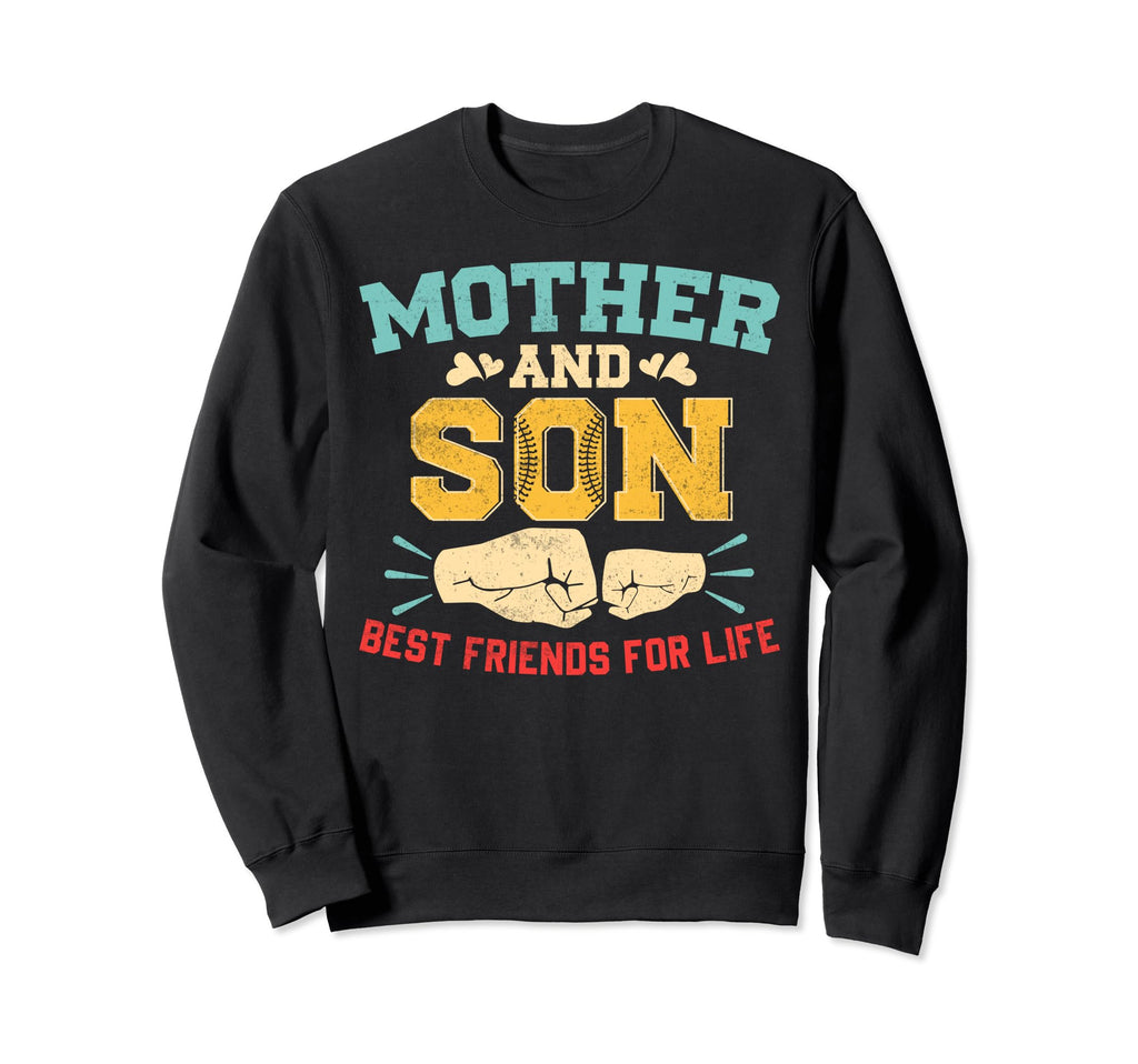 Mother And Son Best Friends Ever Sweatshirt - Aesthetic Graphic for Adults - T-Shirt, Sweatshirt, Hoodie