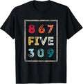 8675309 Nostalgic and Funny 80s 90s Rontee Co. - Adult & Kids T-Shirts, Sweatshirts & Hoodies apparel design preview 1