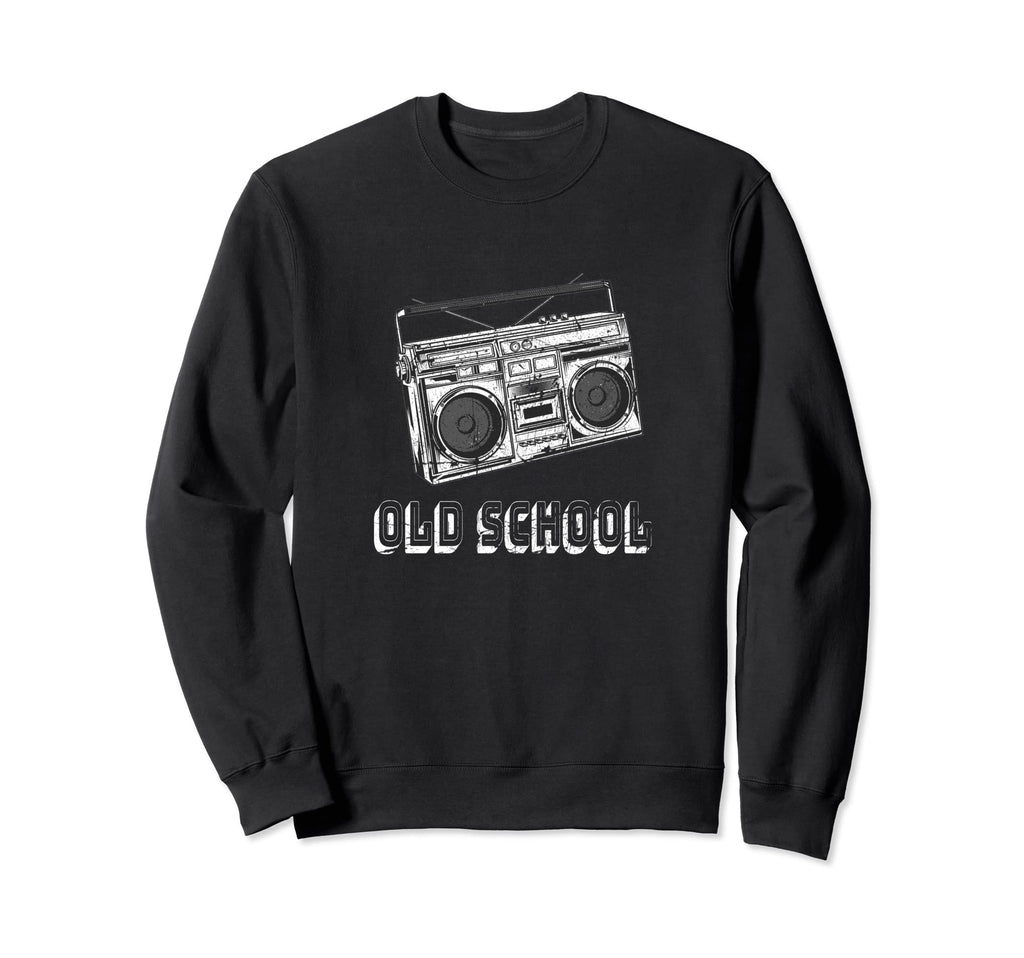 Cassette Tape Recorder Old School 80S Sweatshirt - Unique Graphic Unisex - T-Shirt, Sweatshirt, Hoodie