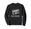 Cassette Tape Recorder Old School 80S Sweatshirt - Unique Graphic Unisex - T-Shirt, Sweatshirt, Hoodie