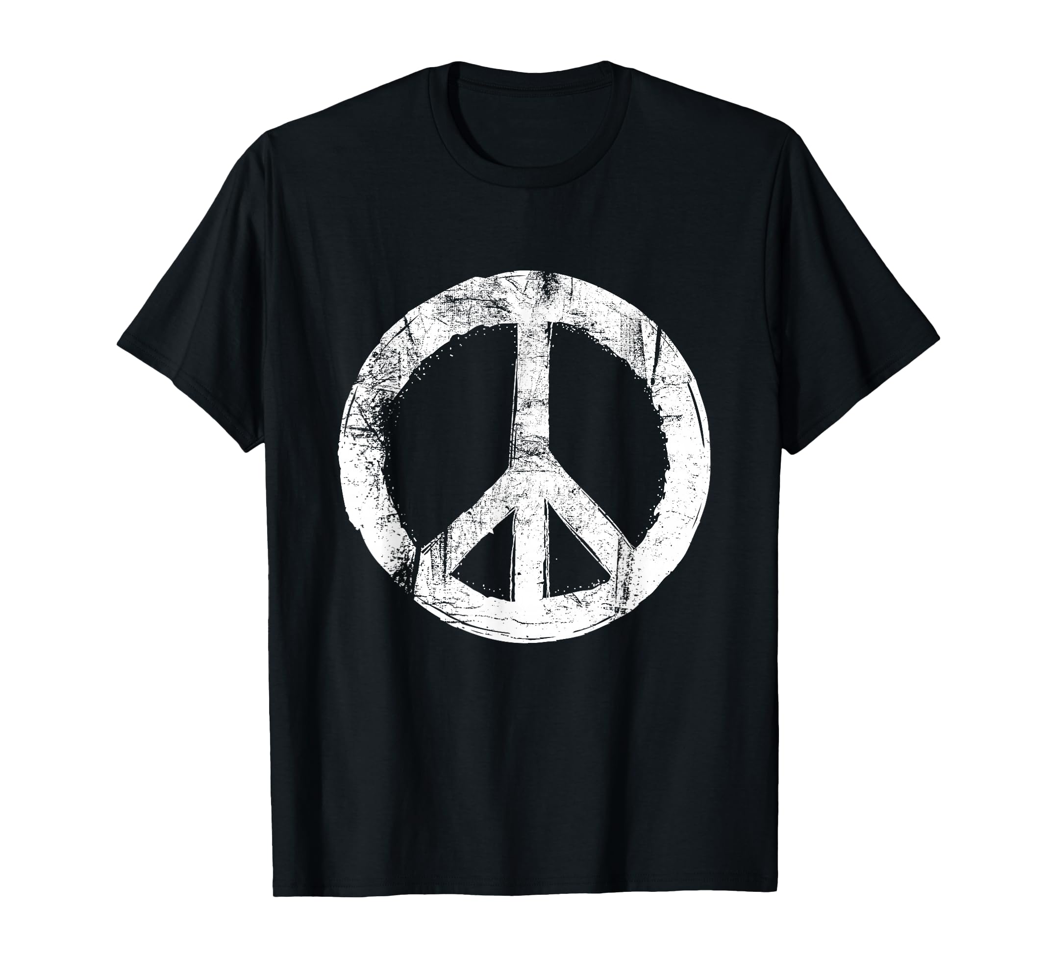 Distressed Peace Sign T-Shirt - Aesthetic Graphic Men Women - T-Shirt, Sweatshirt, Hoodie