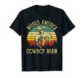 Makes America Cowboy Western Country T-Shirt - Trendy Graphic for Adults - T-Shirt, Sweatshirt, Hoodie