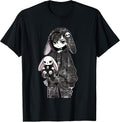 Kawaii Goth Bunny Anime Girl E-Girl Aesthetic Co. - Adult & Kids T-Shirts, Sweatshirts & Hoodies apparel design preview 1