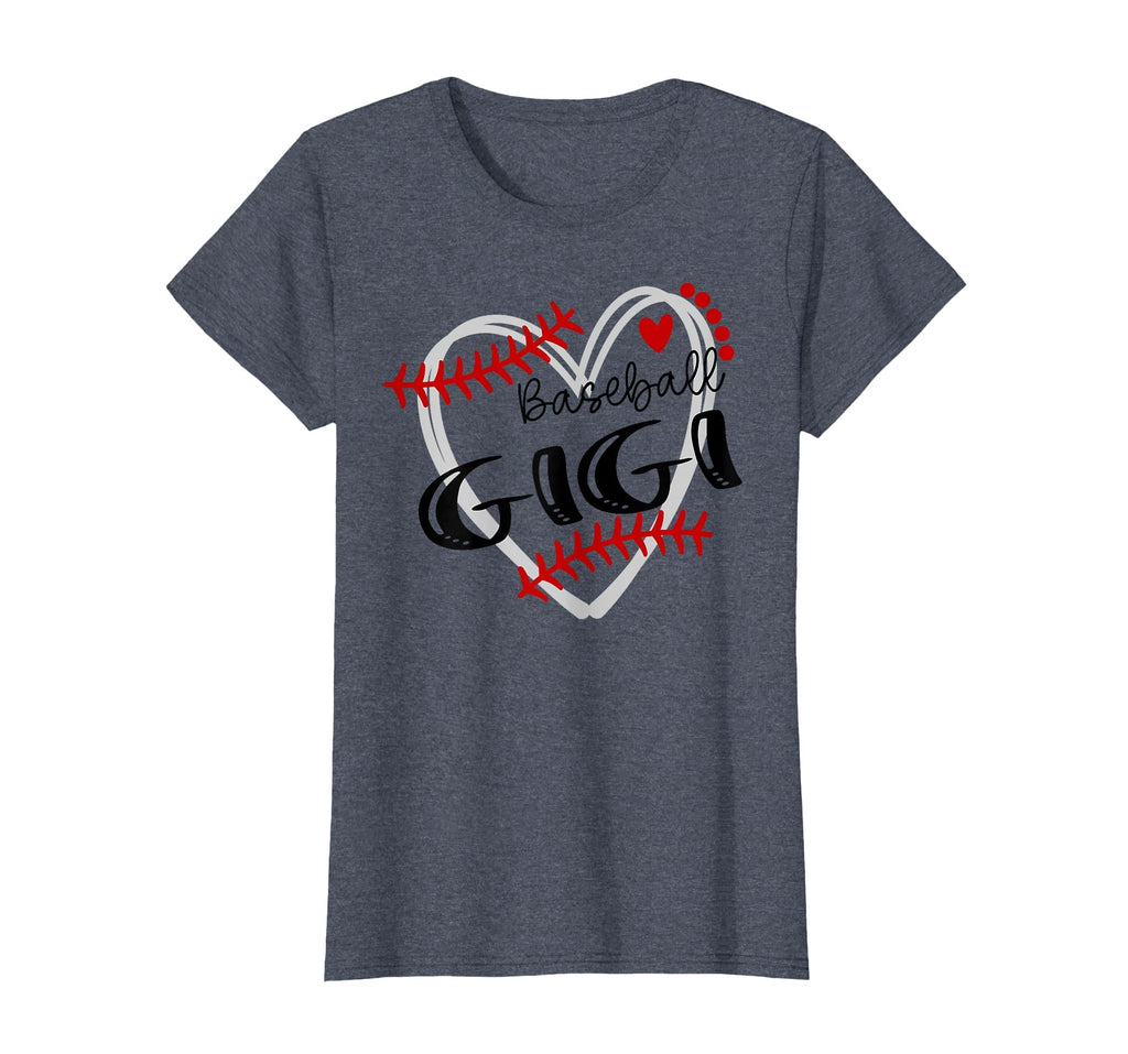Personalized Baseball Heart Gigi T-Shirt - Unique Graphic for Adults - T-Shirt, Sweatshirt, Hoodie