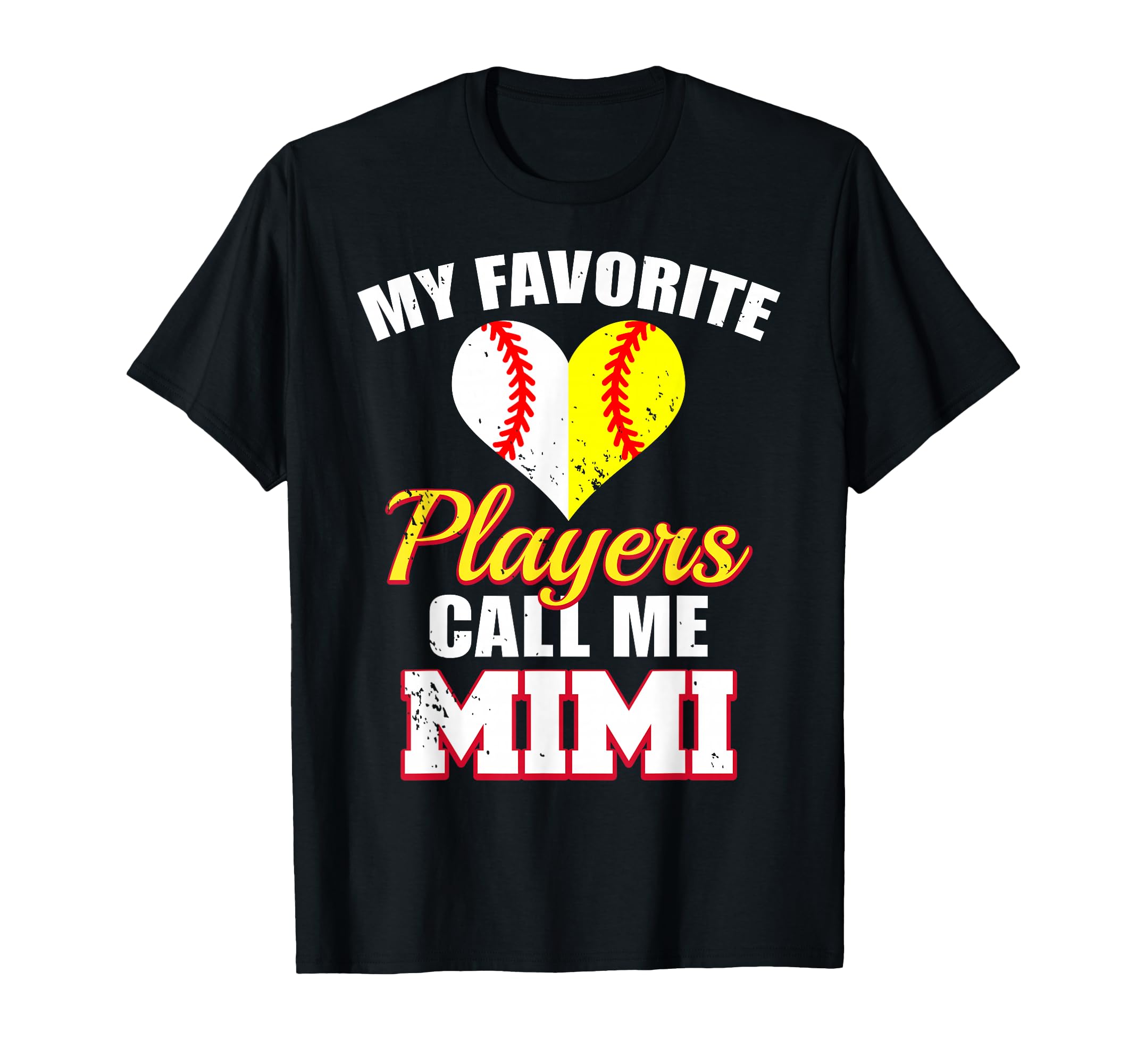 My Favorite Players Call Me Mimi T-Shirt - Minimalist Print Men Women - T-Shirt, Sweatshirt, Hoodie