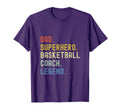 Basketball Coach Dad Coaching T-Shirt - Casual Everyday Wear Men Women - T-Shirt, Sweatshirt, Hoodie