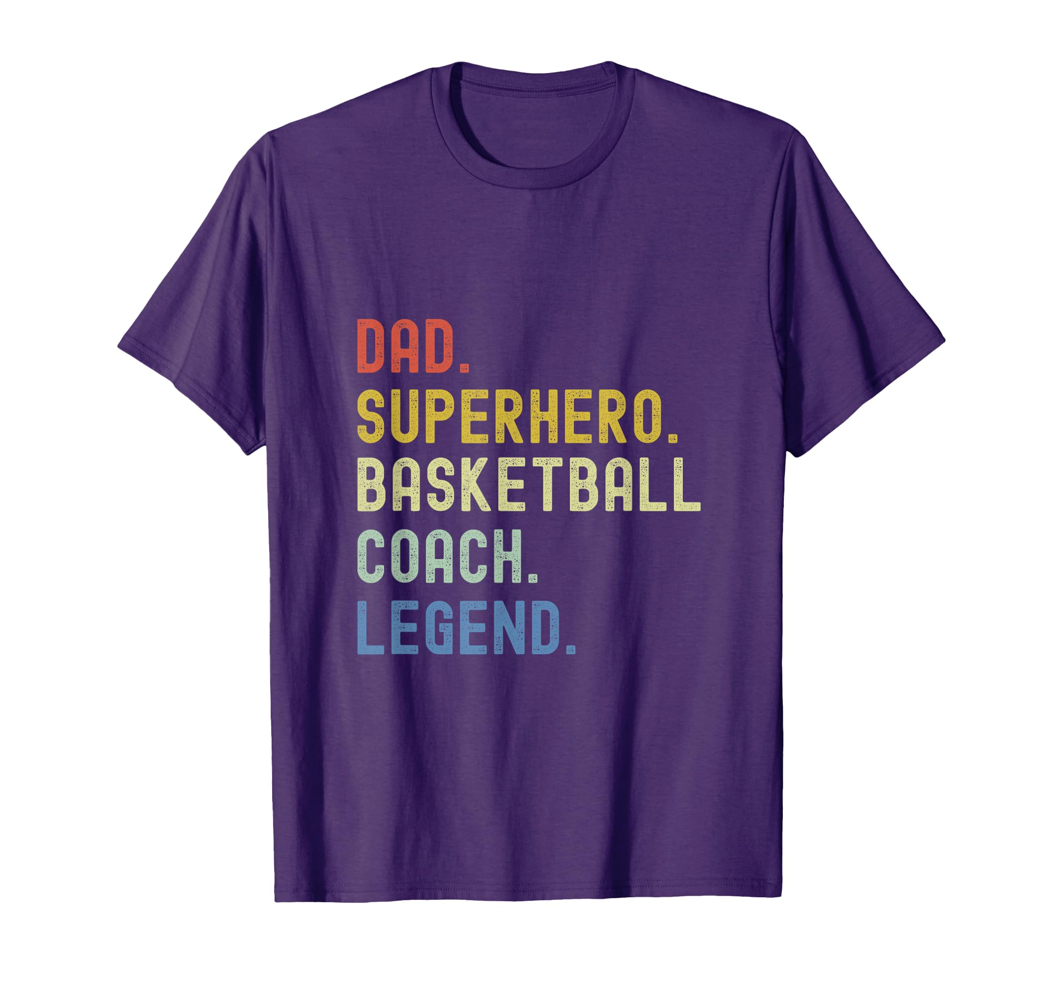 Basketball Coach Dad Coaching T-Shirt - Casual Everyday Wear Men Women - T-Shirt, Sweatshirt, Hoodie