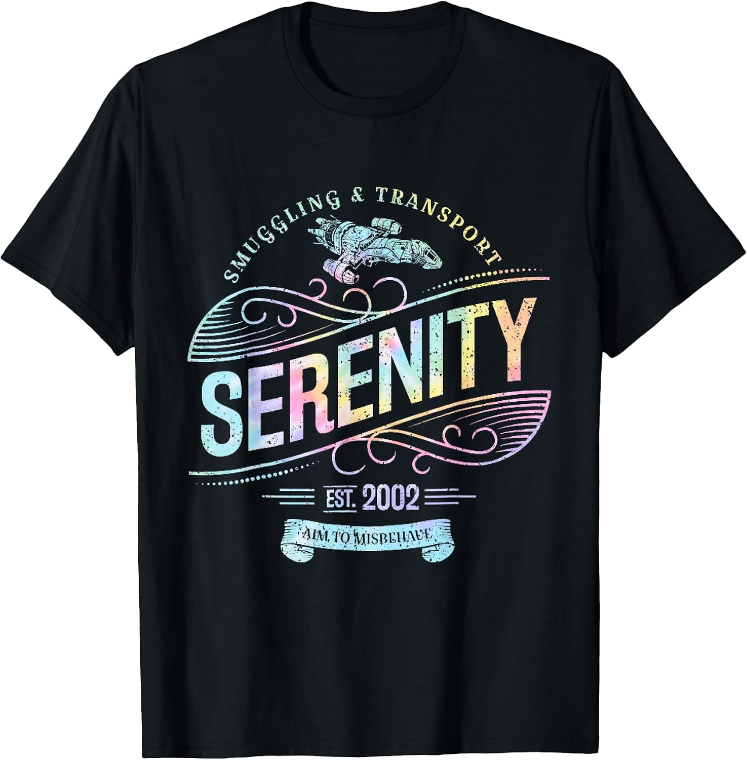 Matching Tie Dye Gift Vintage Serenity Smuggli - Adult & Kids T-Shirts, Sweatshirts & Hoodies apparel design preview 1