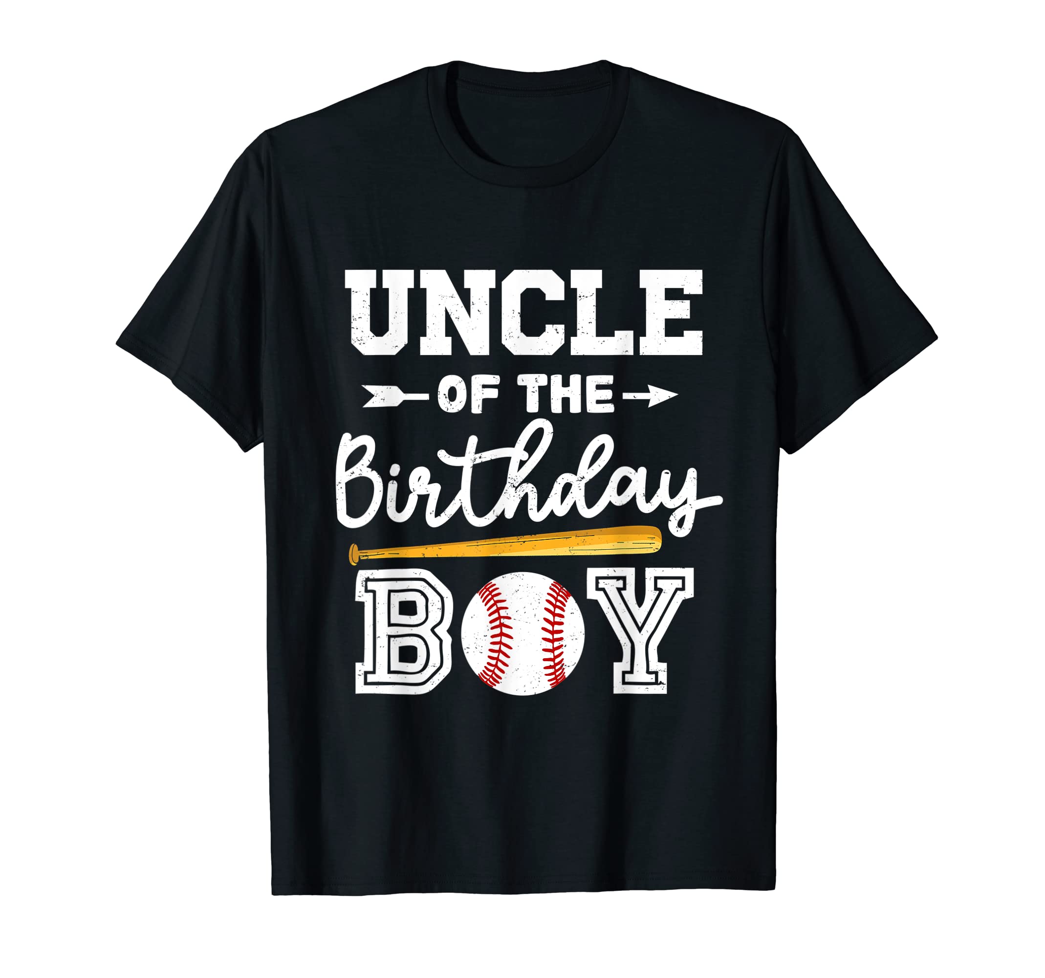 Uncle Birthday Baseball T-Shirt - Graphic Print for Adults - T-Shirt, Sweatshirt, Hoodie