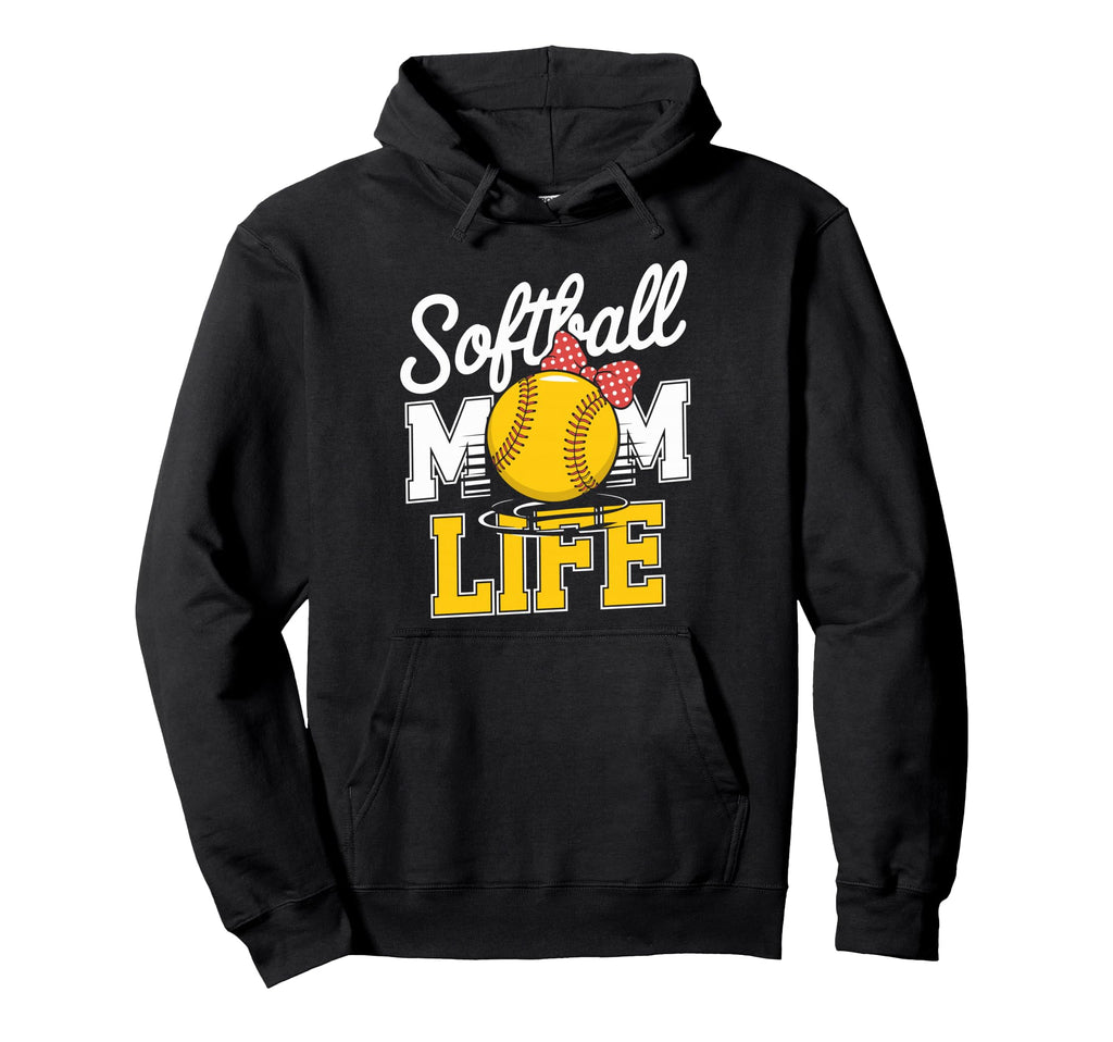Baseball Sports Player Game Mother Hoodie - Fun Novelty Design Men Women - T-Shirt, Sweatshirt, Hoodie
