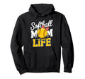 Baseball Sports Player Game Mother Hoodie - Fun Novelty Design Men Women - T-Shirt, Sweatshirt, Hoodie