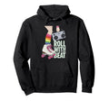 Rollerskates Roll Beat Funny 70S 80S Hoodie - Custom Art Print for Adults - T-Shirt, Sweatshirt, Hoodie