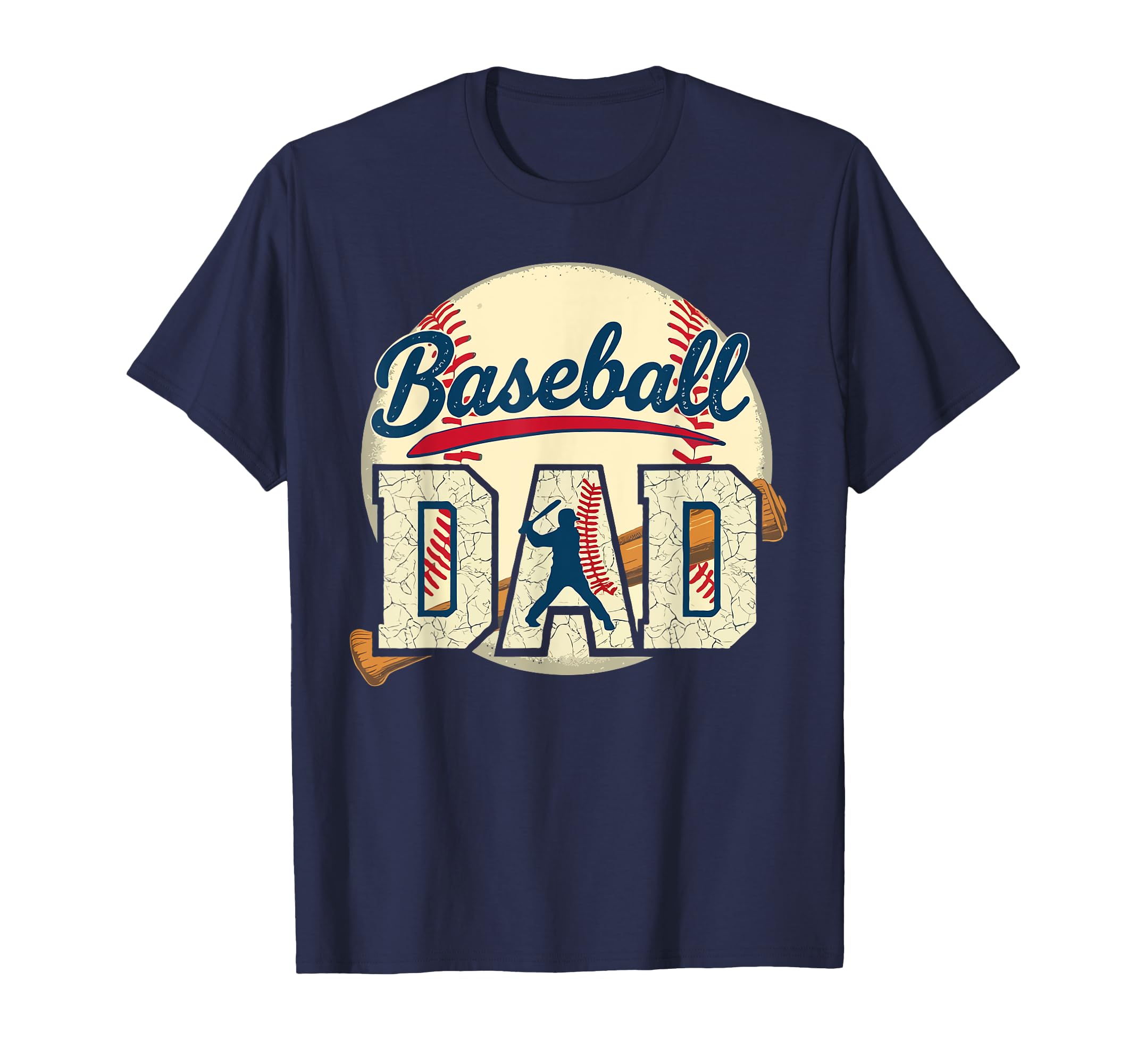 Baseball Dad Game Day Sport Dad Fathers T-Shirt - Novelty Apparel Unisex - T-Shirt, Sweatshirt, Hoodie