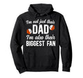 Their Biggest Fan Baseball Basketball Hoodie - Trendy Graphic Men Women - T-Shirt, Sweatshirt, Hoodie