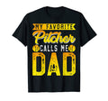 Mens My Favorite Pitcher Calls Me Dad T-Shirt - Trendy Graphic for Adults - T-Shirt, Sweatshirt, Hoodie