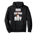 Dad Birthday Matching Baseball Birthday Hoodie - Trendy Graphic Unisex - T-Shirt, Sweatshirt, Hoodie