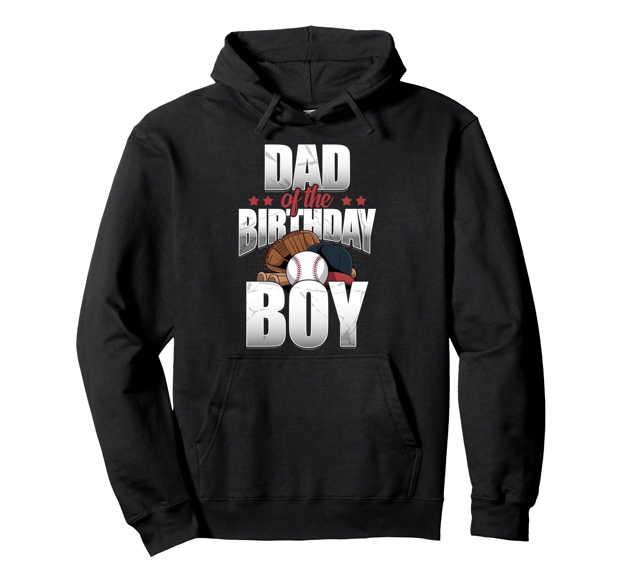 Dad Birthday Matching Baseball Birthday Hoodie - Trendy Graphic Unisex - T-Shirt, Sweatshirt, Hoodie