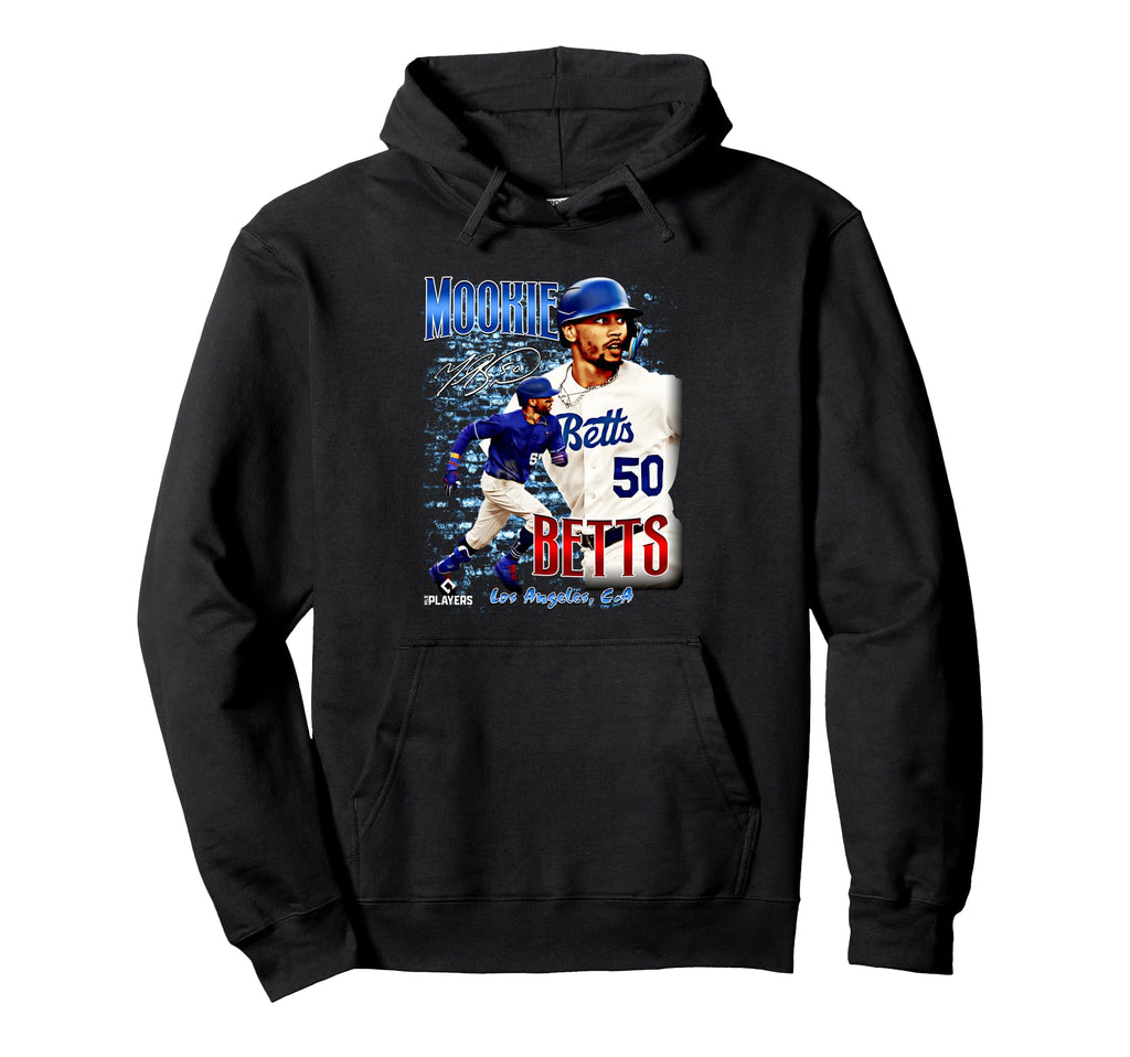 Mookie Betts Los Angeles Baseball Hoodie - Novelty Apparel Men Women - T-Shirt, Sweatshirt, Hoodie