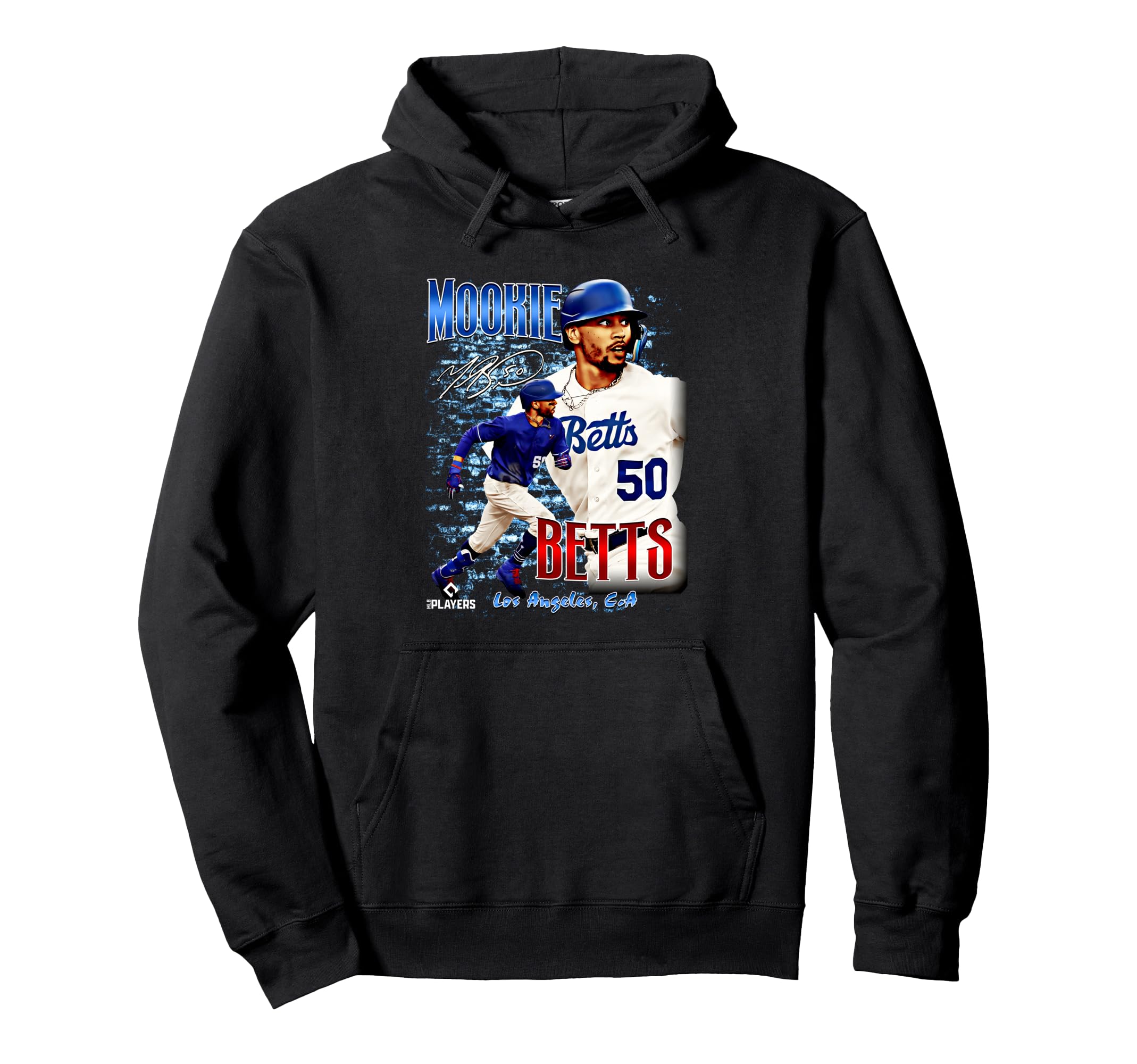 Mookie Betts Los Angeles Baseball Hoodie - Novelty Apparel Men Women - T-Shirt, Sweatshirt, Hoodie