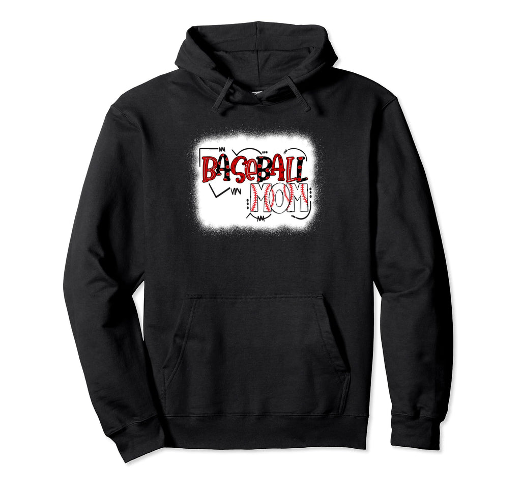 Baseball Mom Mommy Funny Mothers Day Hoodie - Fun Novelty Design Men Women - T-Shirt, Sweatshirt, Hoodie