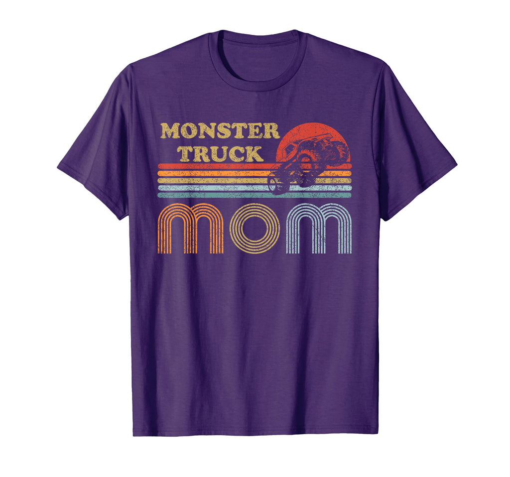 Monster Truck Mom Sunset Horizon Lines T-Shirt - Graphic Print for Adults - T-Shirt, Sweatshirt, Hoodie