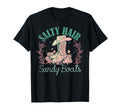Funny Salty Hair Sandy Boots Cowgirl T-Shirt - Trendy Graphic Men Women - T-Shirt, Sweatshirt, Hoodie