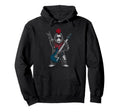 Funny Bigfoot Playing Guitar Usa Hoodie - Custom Art Print for Adults - T-Shirt, Sweatshirt, Hoodie