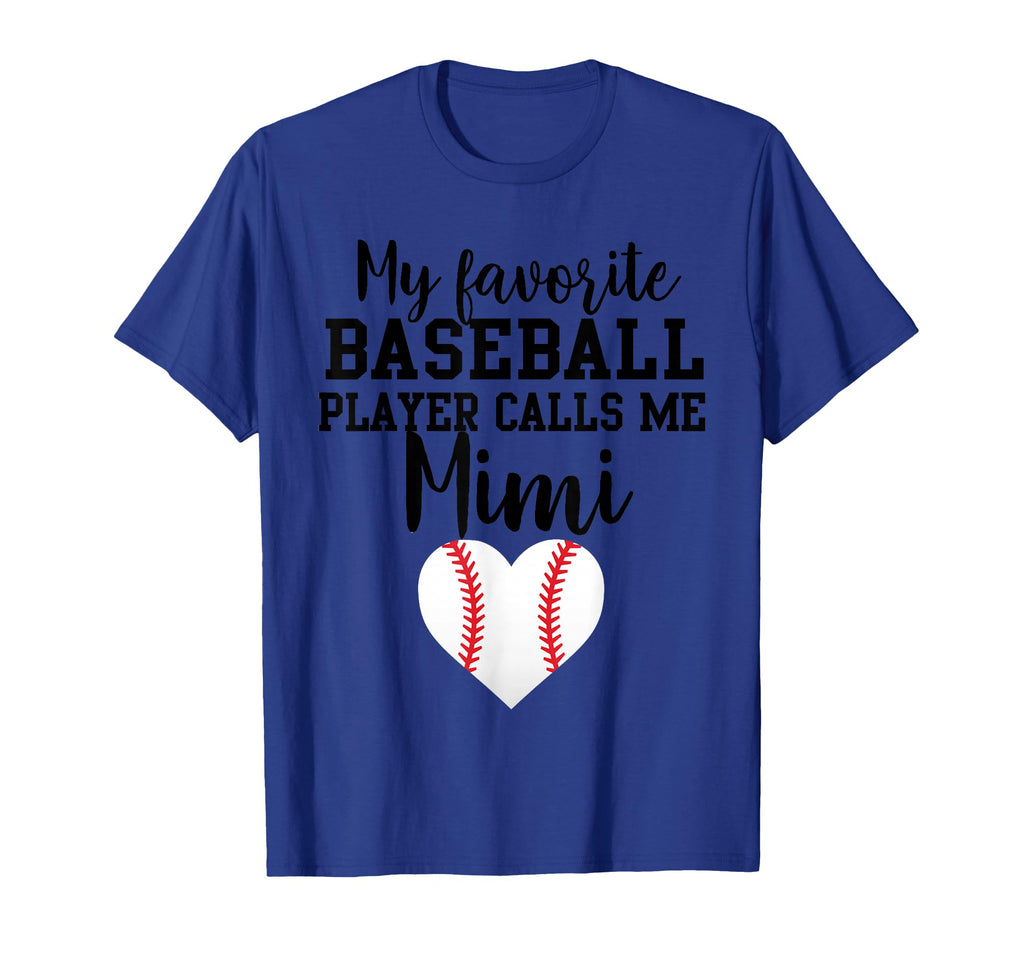 My Favorite Baseball Player Calls Me Mimi T-Shirt - Trendy Graphic Unisex - T-Shirt, Sweatshirt, Hoodie