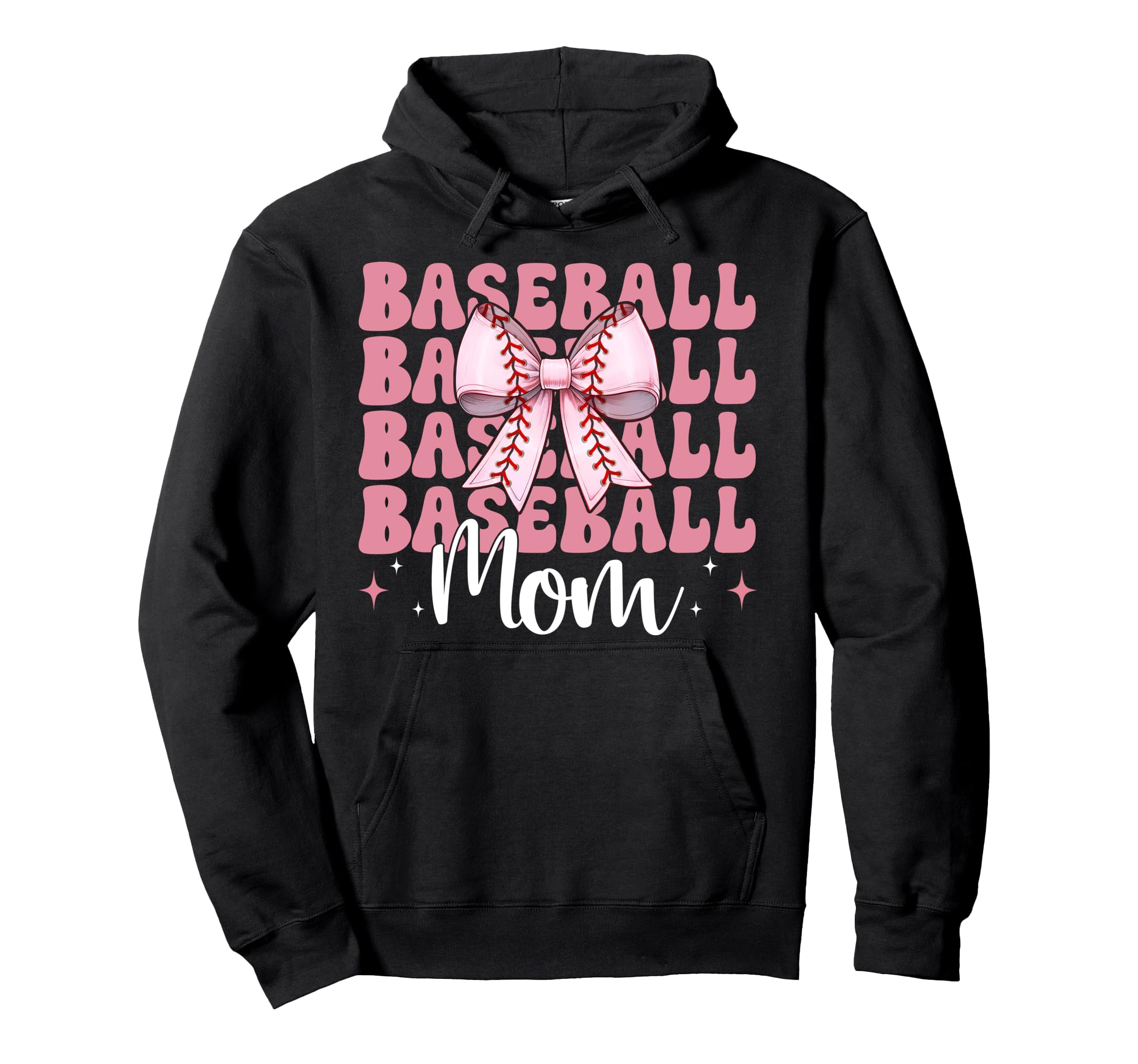 Baseball Mom Baseball Mama Mothers Day Mommy Hoodie - Graphic Print Unisex - T-Shirt, Sweatshirt, Hoodie