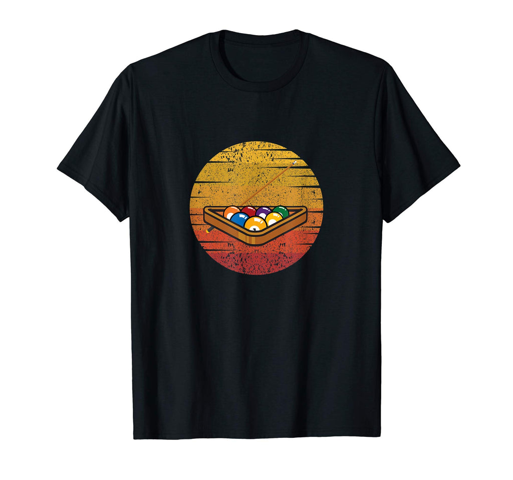 Billiard Sunset Billiard Pool Player T-Shirt - Unique Graphic Men Women - T-Shirt, Sweatshirt, Hoodie