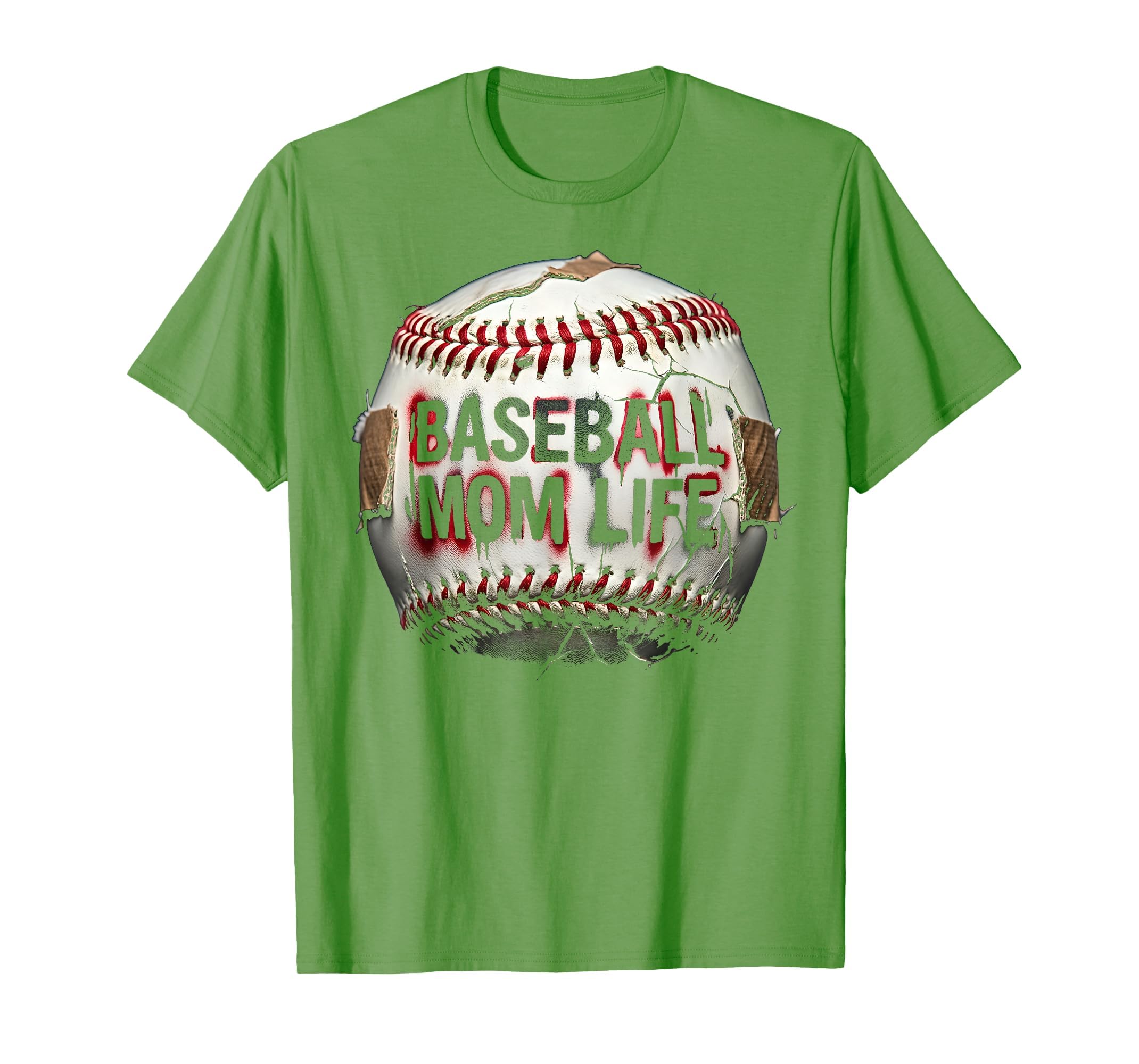 Baseball Mom Life Baseball Moms T-Shirt - Aesthetic Graphic Men Women - T-Shirt, Sweatshirt, Hoodie