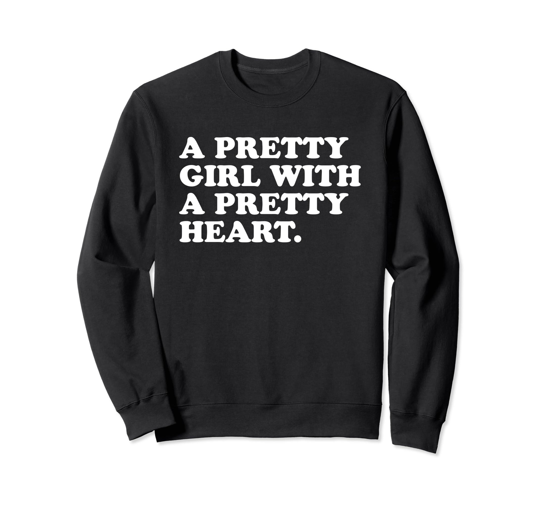 Pretty Pretty Heart Y2K Aesthetic Sweatshirt - Minimalist Print Men Women - T-Shirt, Sweatshirt, Hoodie