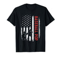 Baseball Pop American Us Flag T-Shirt - Fun Novelty Design for Adults - T-Shirt, Sweatshirt, Hoodie