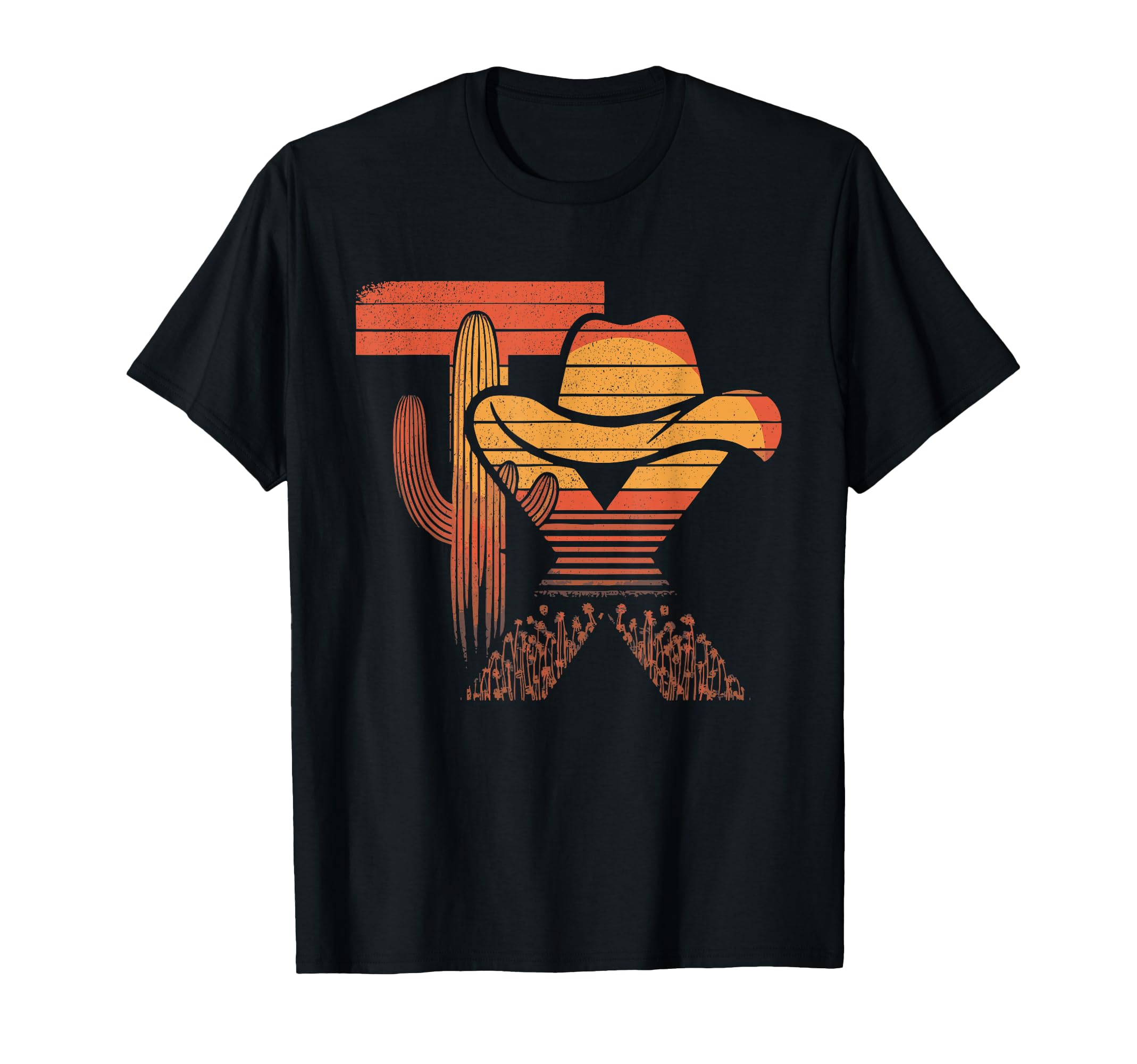Distressed Texas State T-Shirt - Fun Novelty Design for Adults - T-Shirt, Sweatshirt, Hoodie