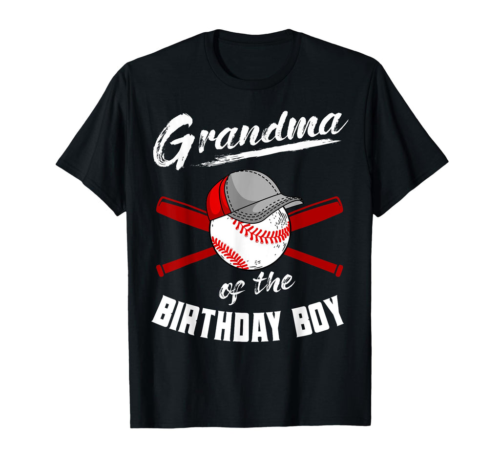 Grandma Birthday Baseball Bday Party T-Shirt - Graphic Print Men Women - T-Shirt, Sweatshirt, Hoodie