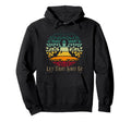 Buddha Let That Shit Go Distressed Hoodie - Unique Graphic for Adults - T-Shirt, Sweatshirt, Hoodie