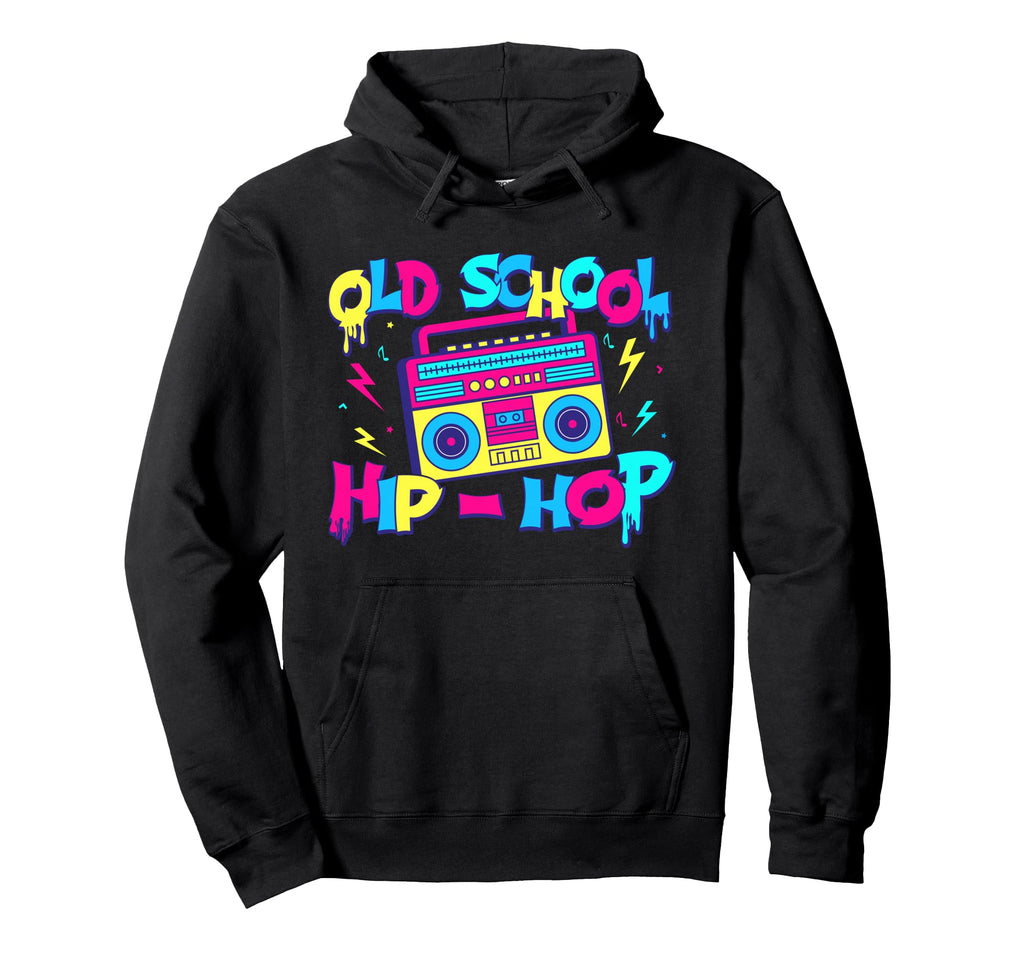Old School Hip Hop 80S 90S Music Hoodie - Casual Everyday Wear Unisex - T-Shirt, Sweatshirt, Hoodie