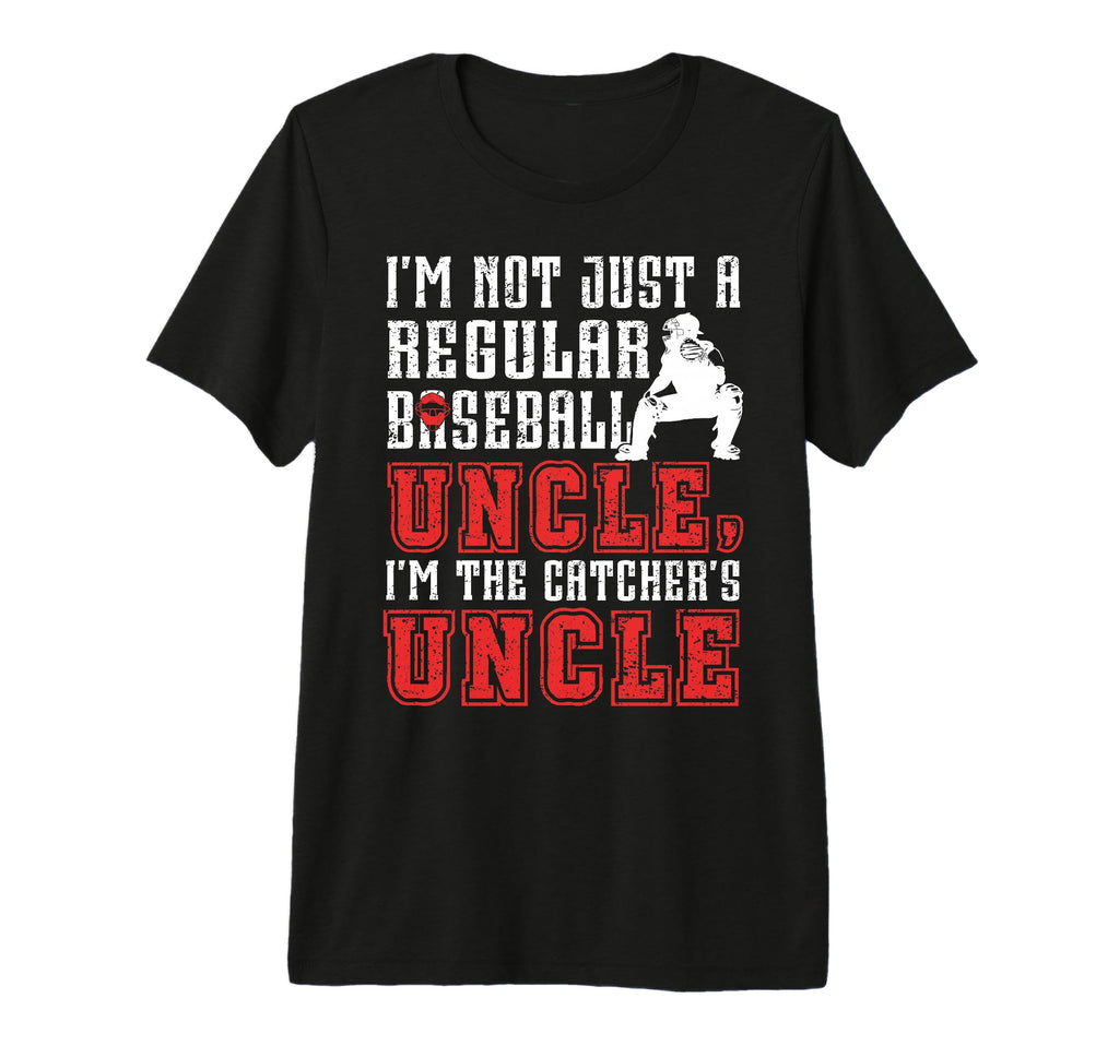 Mens Im Baseball Catcher Uncle Baseball T-Shirt - Trendy Graphic Men Women - T-Shirt, Sweatshirt, Hoodie