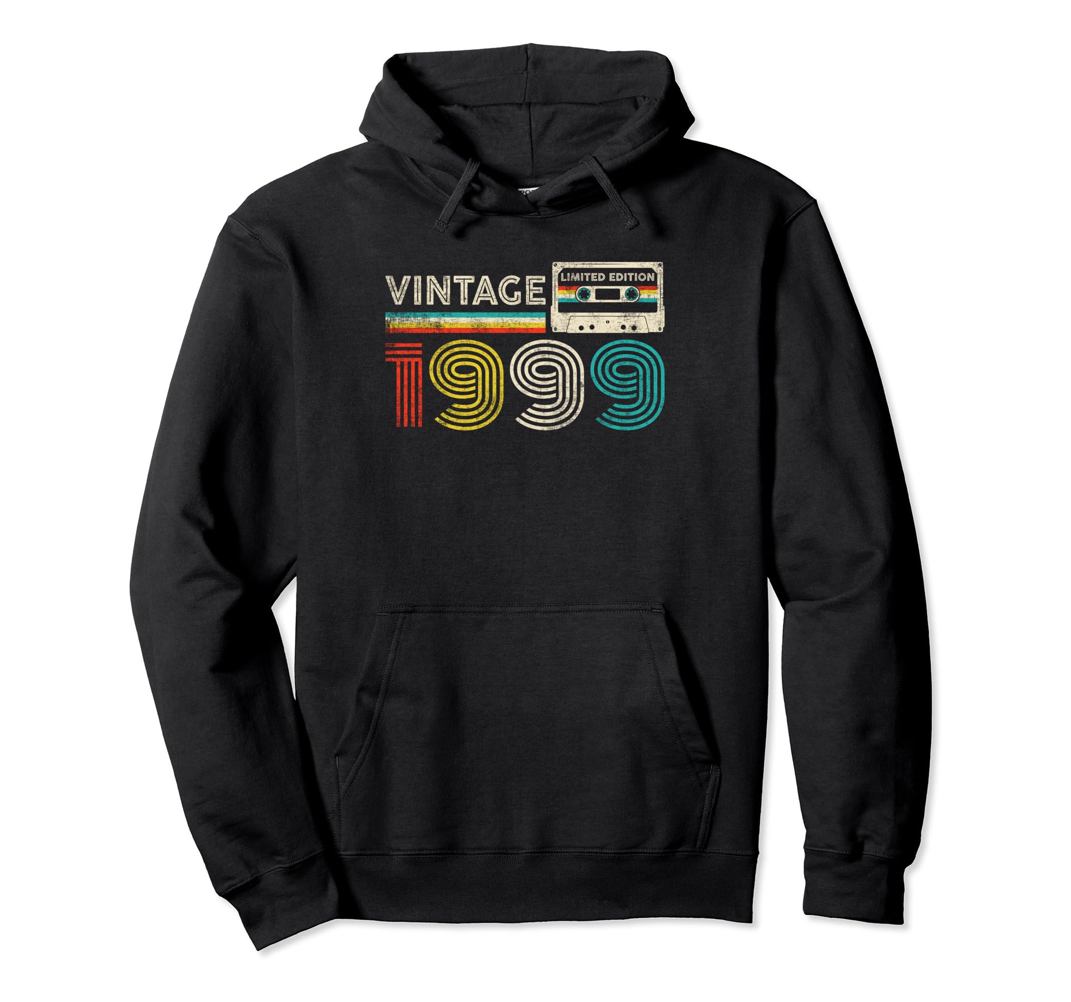 1999 Birthday 1999 Cassette Tape Hoodie - Unique Graphic Unisex - T-Shirt, Sweatshirt, Hoodie