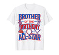 Brother All Star Birthday Baseball T-Shirt - Graphic Print for Adults - T-Shirt, Sweatshirt, Hoodie