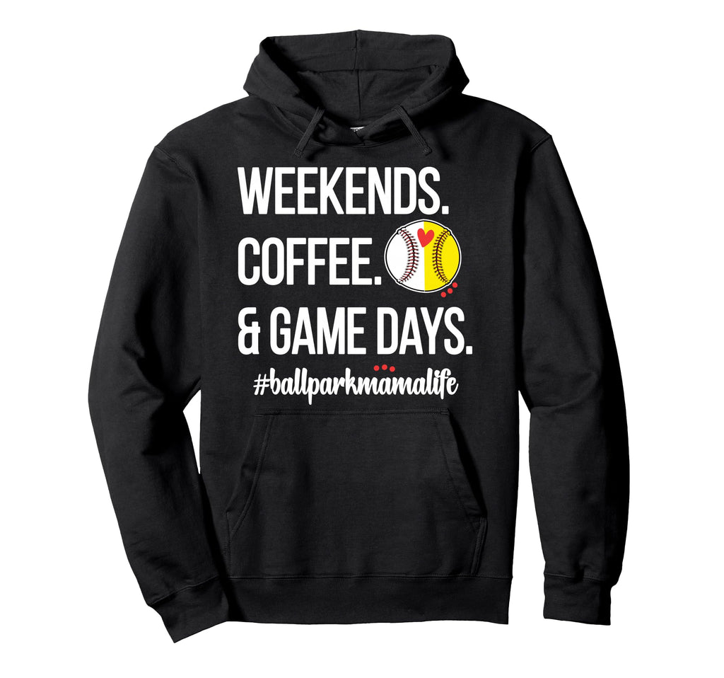 Baseball Softball Mama Game Day Proud Hoodie - Aesthetic Graphic Unisex - T-Shirt, Sweatshirt, Hoodie