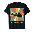 Monorail Gift T-Shirt - Minimalist Print for Adults - T-Shirt, Sweatshirt, Hoodie