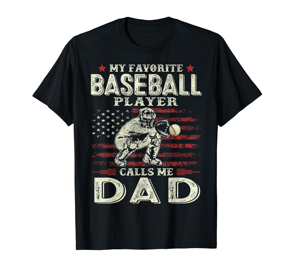 My Favorite Baseball Player Calls Me T-Shirt - Custom Art Print Men Women - T-Shirt, Sweatshirt, Hoodie