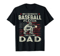 My Favorite Baseball Player Calls Me T-Shirt - Custom Art Print Men Women - T-Shirt, Sweatshirt, Hoodie
